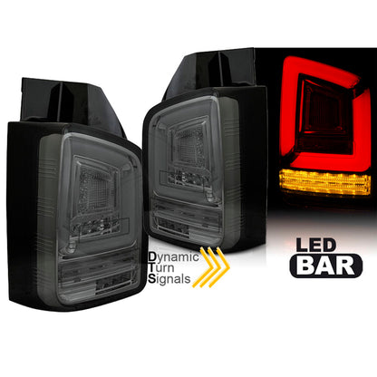 LED BAR Rücklichter Rauch SEQ passend für VW T6 15-19 TR
