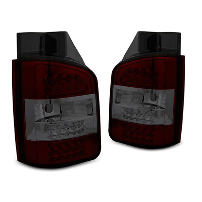 LED Rücklichter Rot Rauch passend für VW T5 04.03-09 Transporter