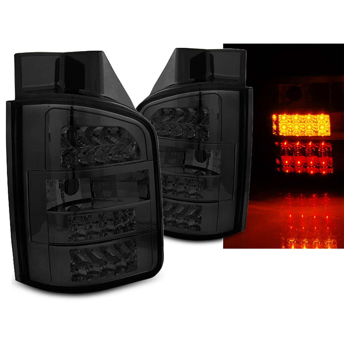 LED Rücklichter Rauch passend für VW T5 04.03-09 Transporter