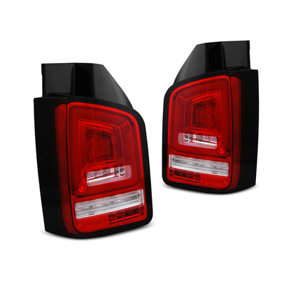 LED BAR Rücklichter Rot Weiß SEQ passend für VW T5 10-15