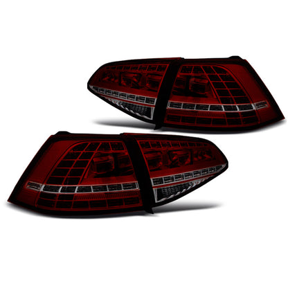 LED Rücklichter Sport Rot Rauch SEQ passend für VW Golf 7 13-17