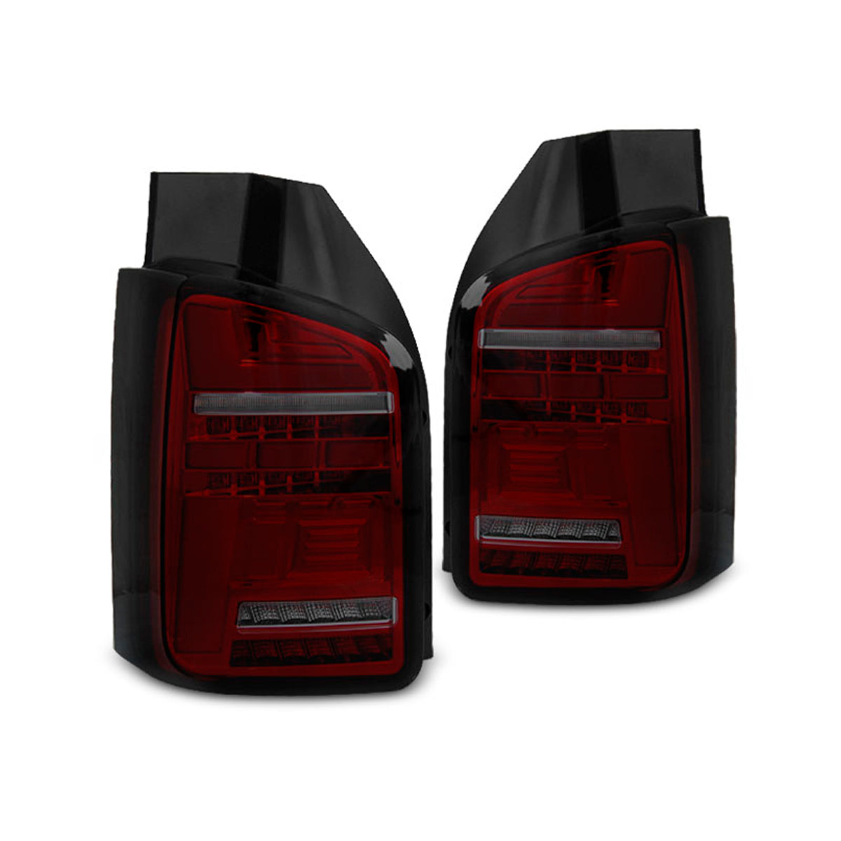 LED BAR Rücklichter Rot Rauch SEQ passend für VW T5 10-15