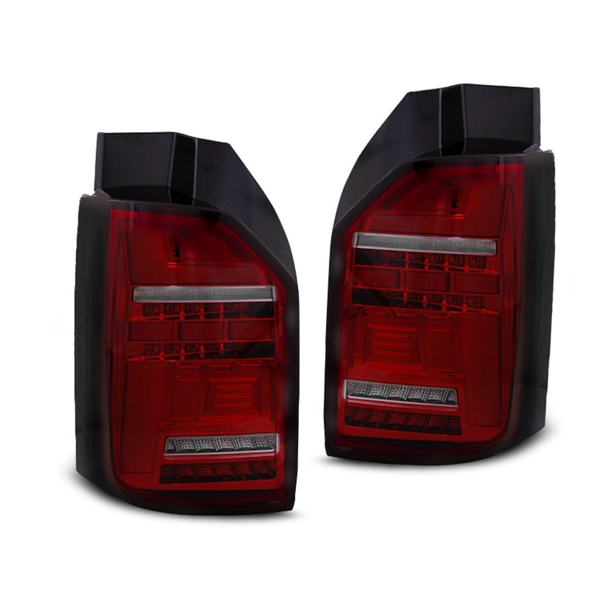 LED BAR Rücklichter Rot Rauch SEQ passend für VW T6 15-19 OEM-Birne