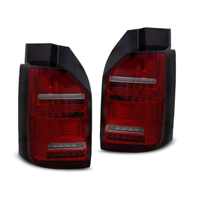 LED BAR Rücklichter Rot Rauch SEQ passend für VW T6.T6.1 15-21 OEM LED