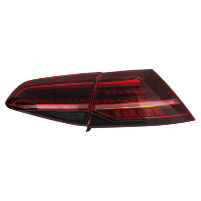 Voll LED Rücklichter Dunkelrot passend für Volkswagen Golf 7/7.5 2012-2020
