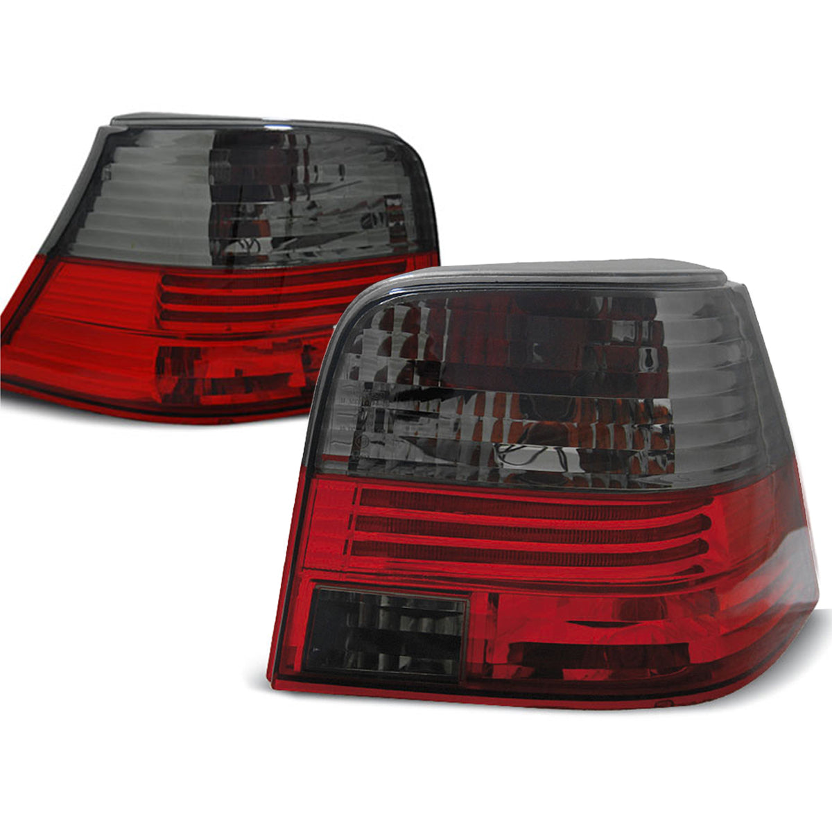 Rücklichter Rot Rauch passend für VW Golf 4 09.97-09.03