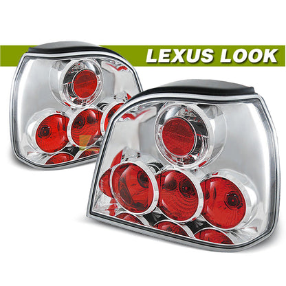 Rücklichter Chrom passend für VW Golf 3 09.91-08.97