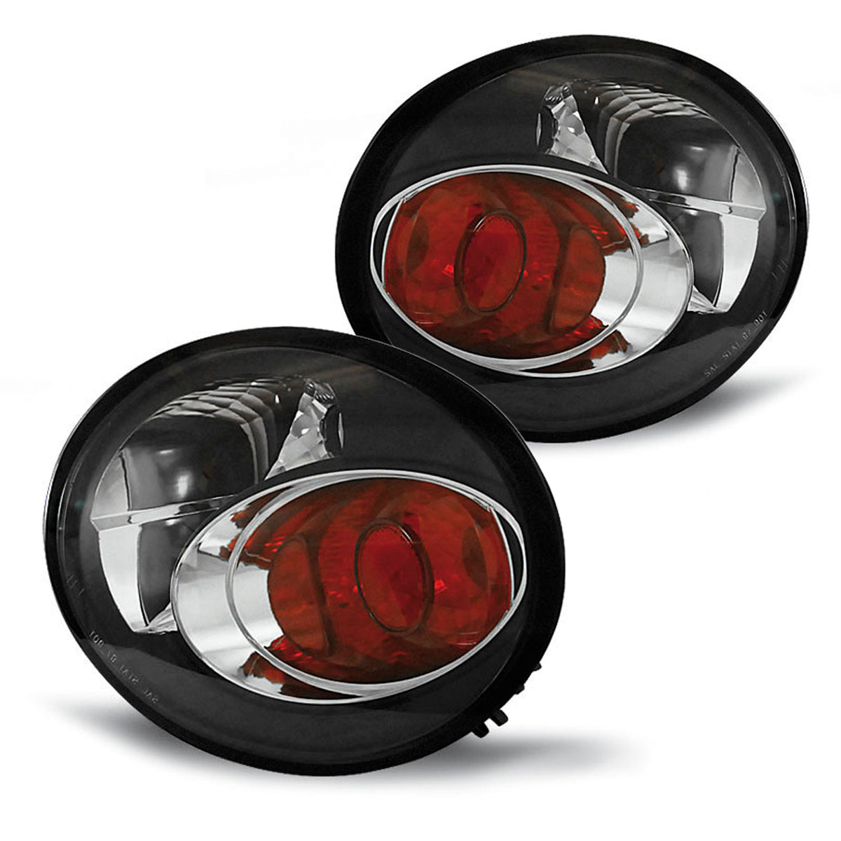 Rücklichter Schwarz passend für VW New Beetle 10.98-05.05