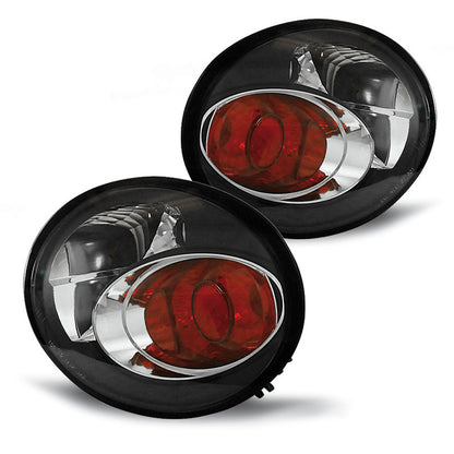 Rücklichter Schwarz passend für VW New Beetle 10.98-05.05
