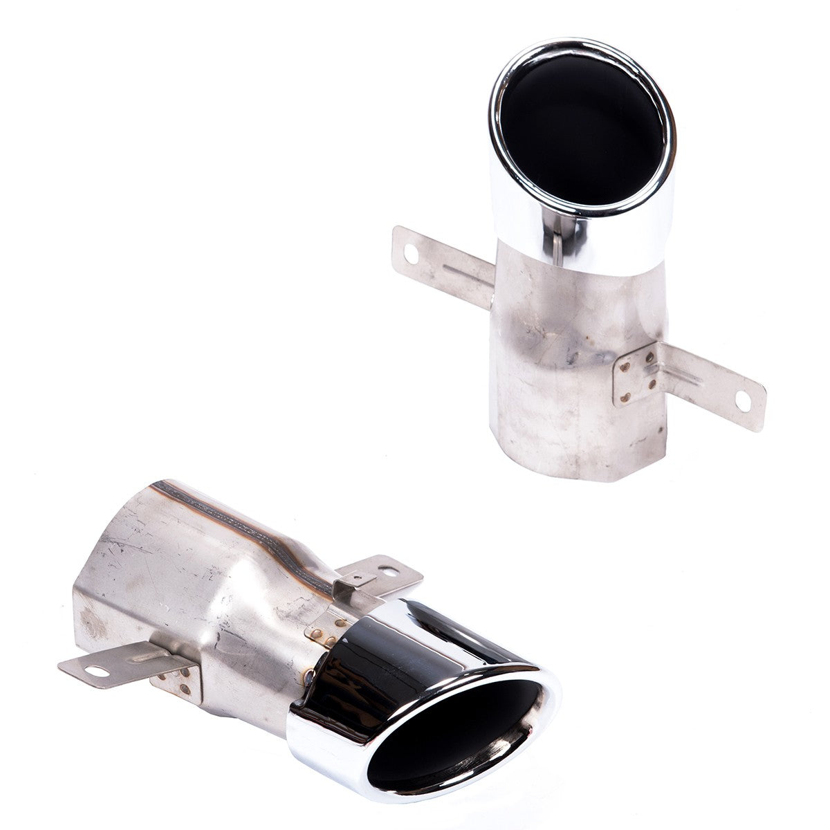 Chrom Auspuffendrohre passend für Mercedes W177 V177 C118 H247 X247 2018+