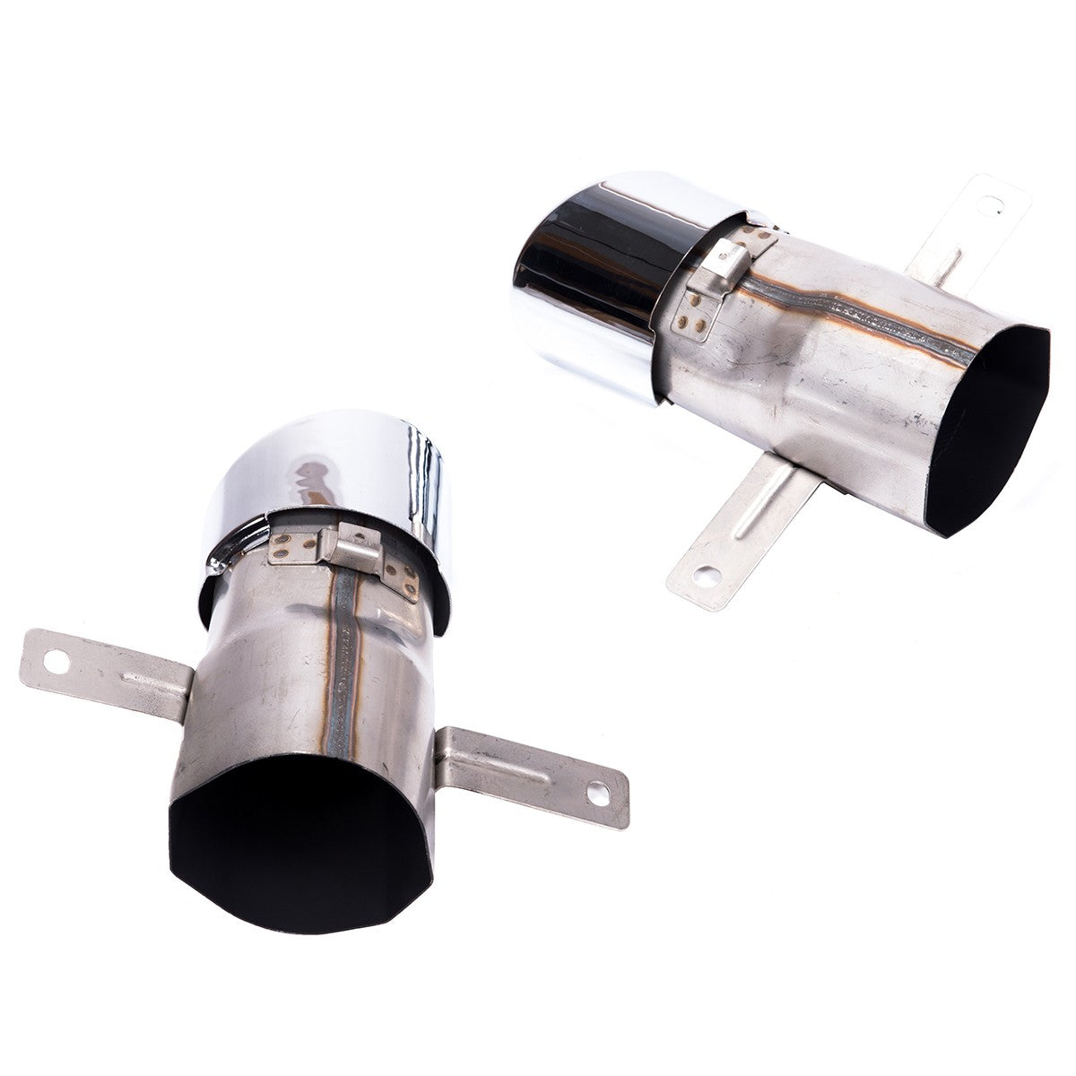 Chrom Auspuffendrohre passend für Mercedes W177 V177 C118 H247 X247 2018+