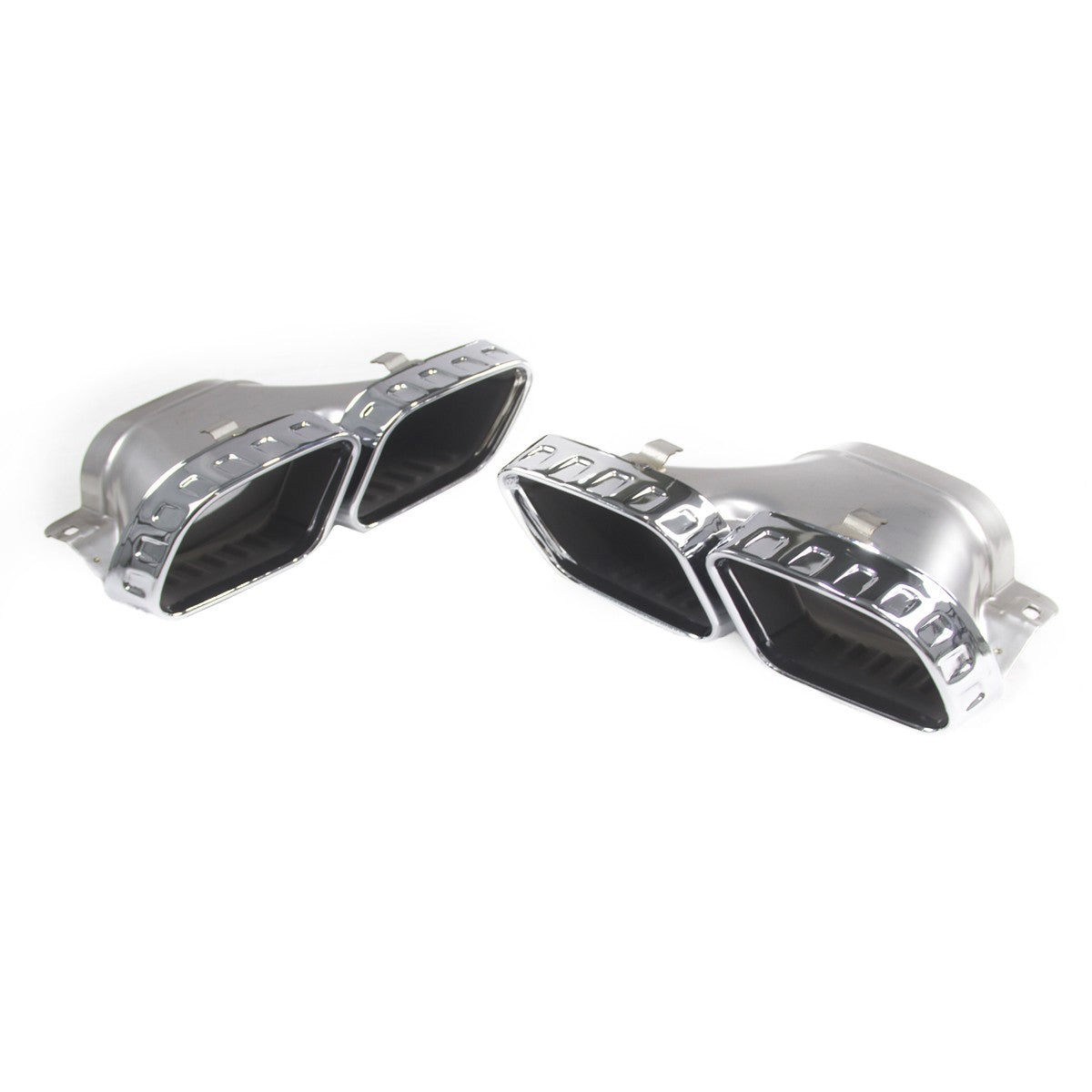 Auspuffendrohre Verchromt passend für Mercedes C-Klasse W206 2021->>