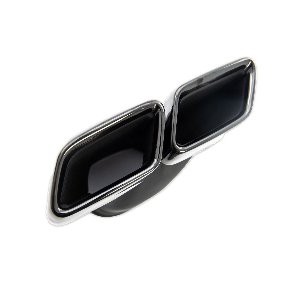 Auspuffendrohre Schwarz passend für Mercedes E-Klasse W213 GLC X253 2016-2021