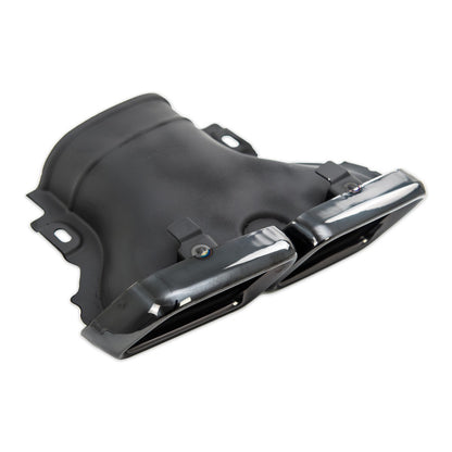 Auspuffendrohre Schwarz passend für Mercedes E-Klasse W213 GLC X253 2016-2021