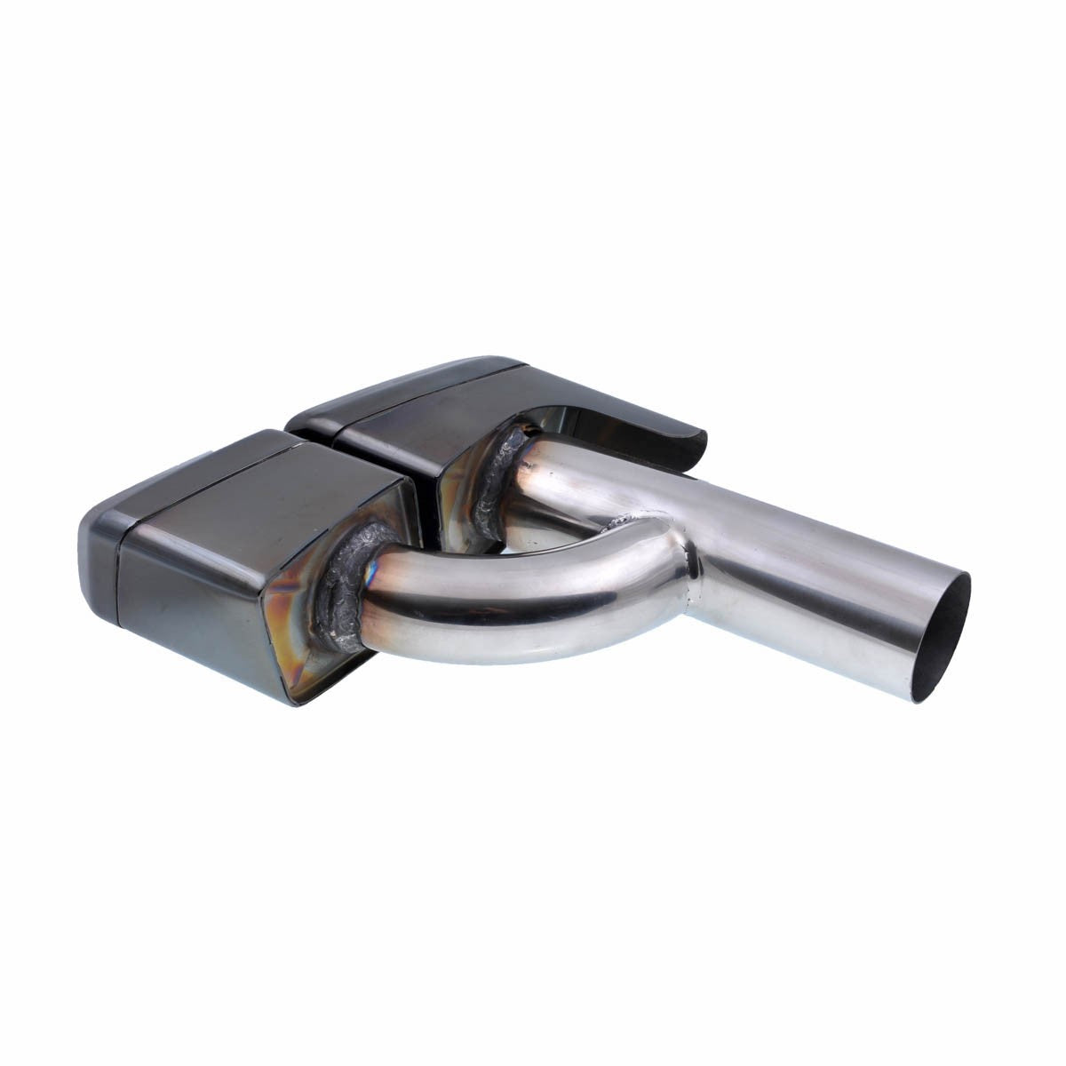 Schwarze Auspuffendrohre passend für Mercedes E-Klasse W212 S212 ML W166 13-16
