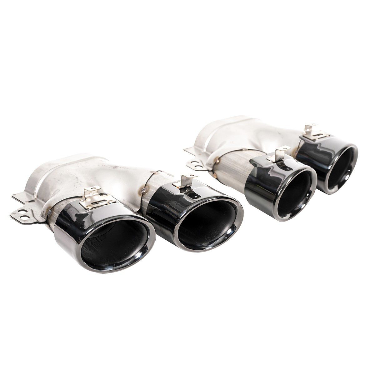 Auspuffendrohre Schwarz passend für Mercedes C-Klasse W206 2021->>