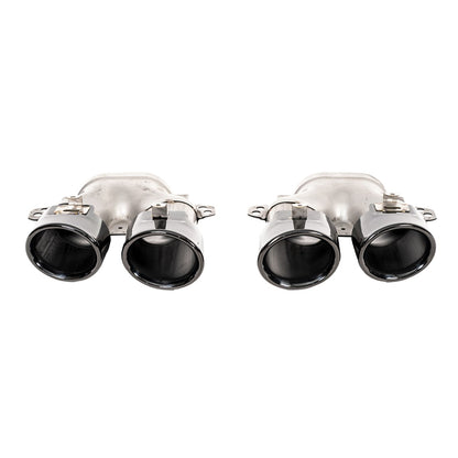 Auspuffendrohre Schwarz passend für Mercedes C-Klasse W206 2021->>