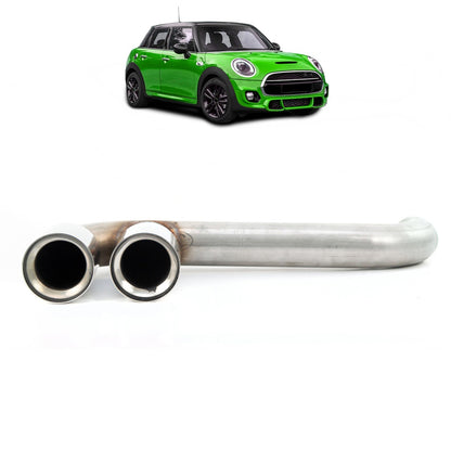 Chrom Edelstahl Auspuffendrohre passend für MINI Hatchback (F55) 2013-