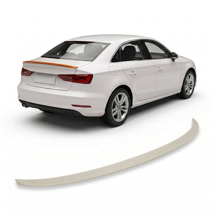 Sport Kofferraumspoiler lackierbar passend für Audi A3 (8V) Limousine 2013-2015