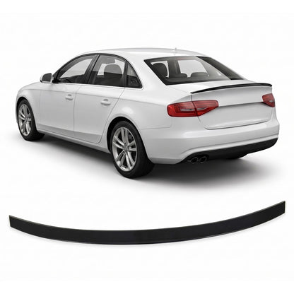 Kofferraumspoiler Hochglanz Schwarz passend für Audi A4 B8 Limousine 2007-2015