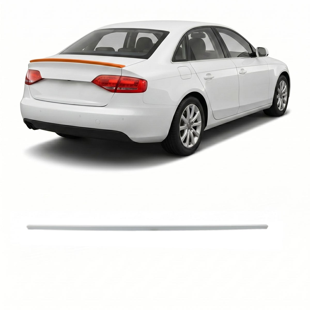Kofferraumspoiler ABS lackierbar passend für Audi A4 B8 Limousine 2007-2015