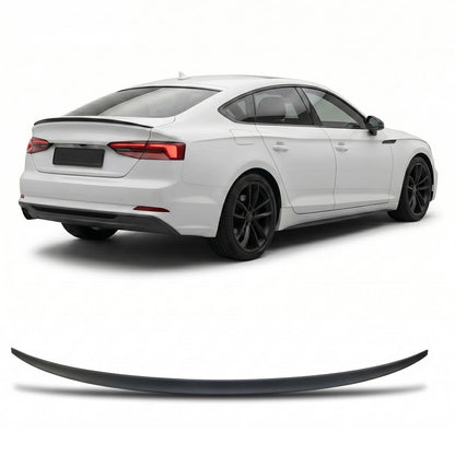 Kofferraumspoiler Matt Schwarz passend für Audi A5 F5 Sportback 2016-2024