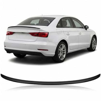 Kofferraumspoiler Hochglanz Schwarz passend für Audi A3 8V Limousine 2013-2015