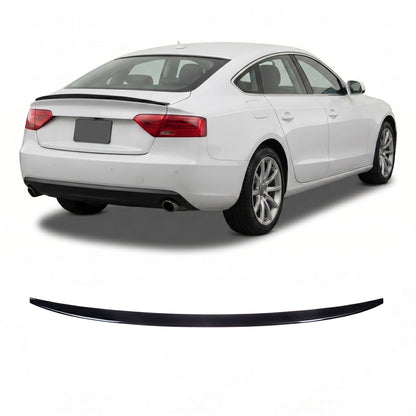 Kofferraumspoiler Gloss Schwarz passend für Audi A5 8T Sportback 2009-2017