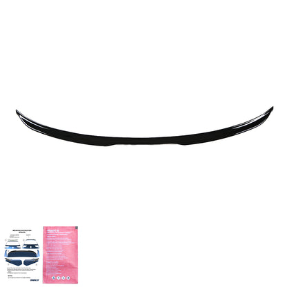 Kofferraumspoiler passend für Audi S6 C8 Avant 2019+ Hochglanz Schwarz