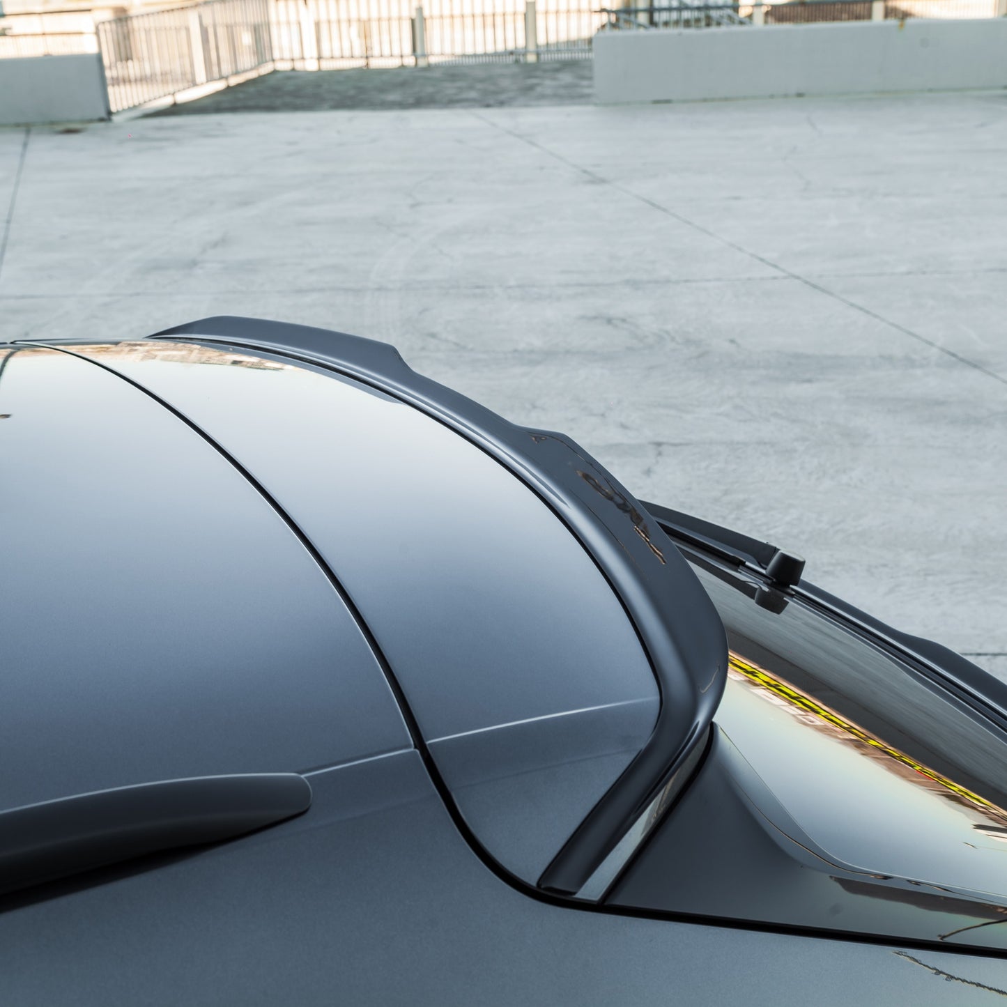 Dachspoiler passend für Audi S6 C8 Avant 2019+ Hochglanz Schwarz