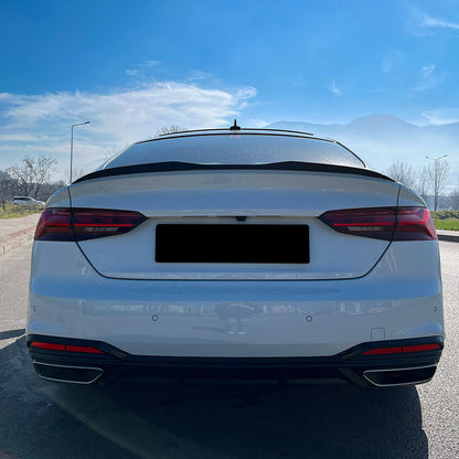 Dachspoiler Hochglanz Schwarz passend für Audi A5 S-Line / S-Line Facelift F5 Sportback 2016+