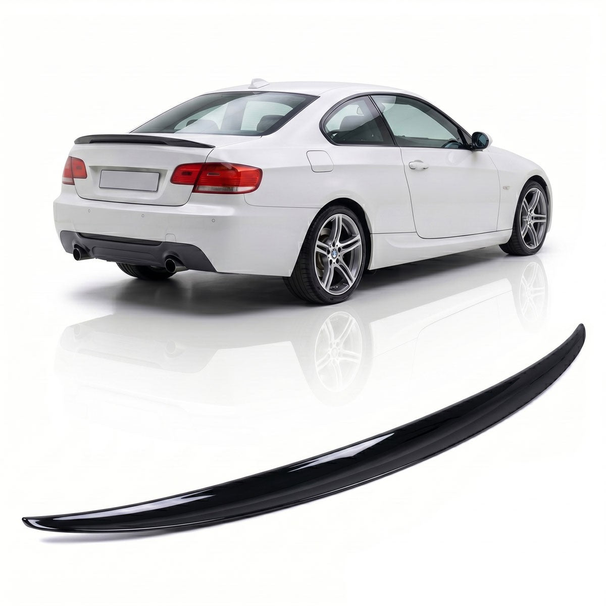 Kofferraumspoiler Gloss Schwarz passend für BMW 3er E92 Coupé 2006-2013