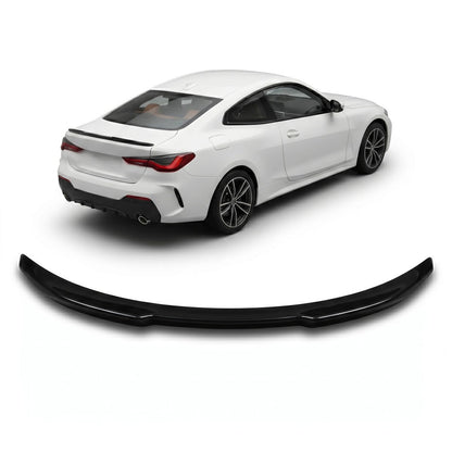 Kofferraumspoiler Hochglanz Schwarz passend für BMW 4er G22 Coupe 2020-