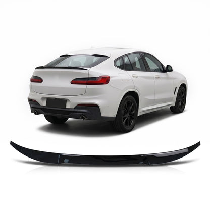 Kofferraumspoiler Hochglanz Schwarz passend für BMW X4 G02 2018-heute