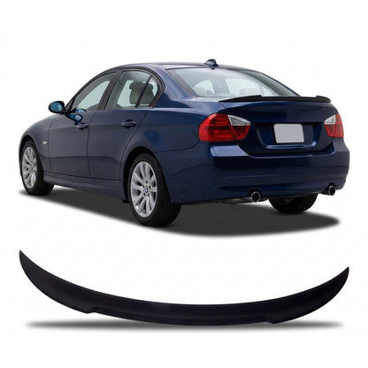 Kofferraumspoiler Matt Schwarz passend für BMW 3er (E90) Limousine 2004-2011