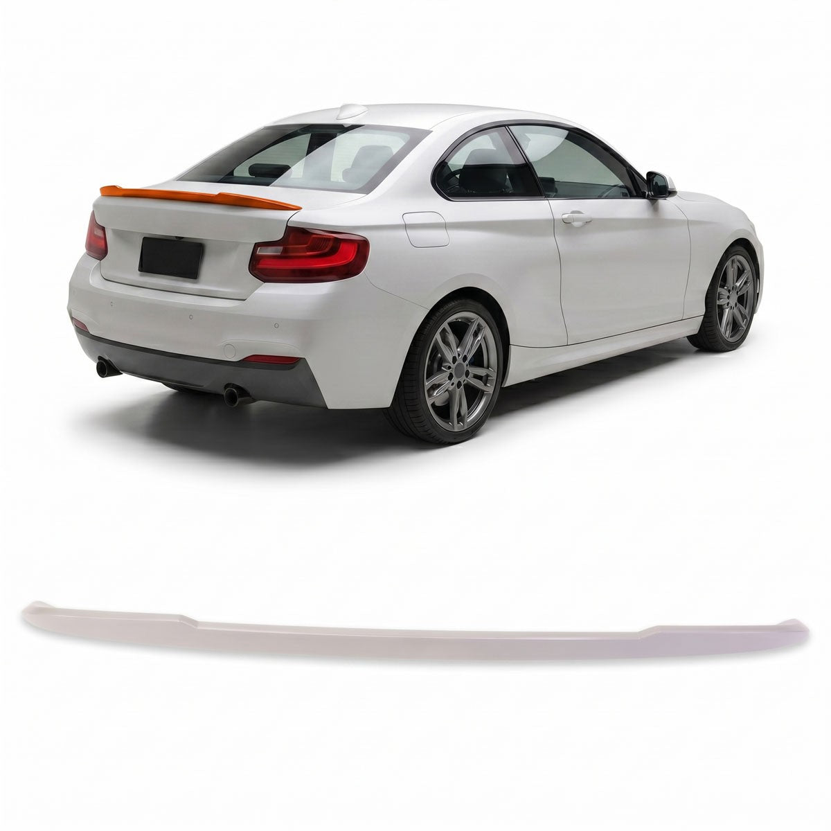 Kofferraumspoiler lackierbar passend für BMW 2er F22 Coupé 2014-2021