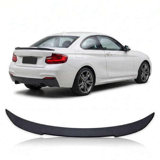 Sport Kofferraumspoiler Matt Schwarz passend für BMW 2er F22 2014-2021