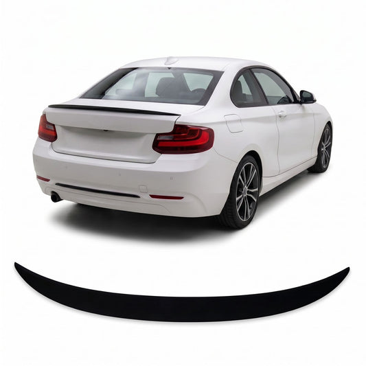 Kofferraumspoiler Matt Schwarz passend für BMW 2er (F22) Coupé 2014-2021