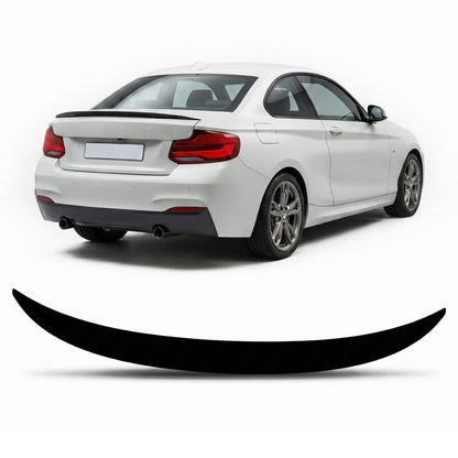 Kofferraumspoiler Hochglanz Schwarz passend für BMW 2er F22 F87 Coupé 2012-2021