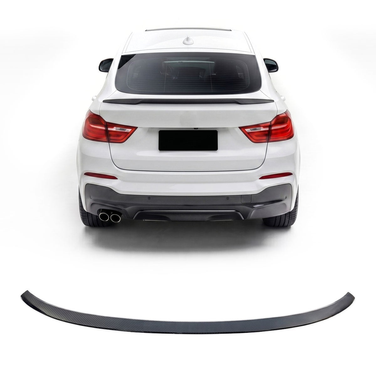 Heckspoiler Carbon-Optik passend für BMW X4 (F26) 2014-2018
