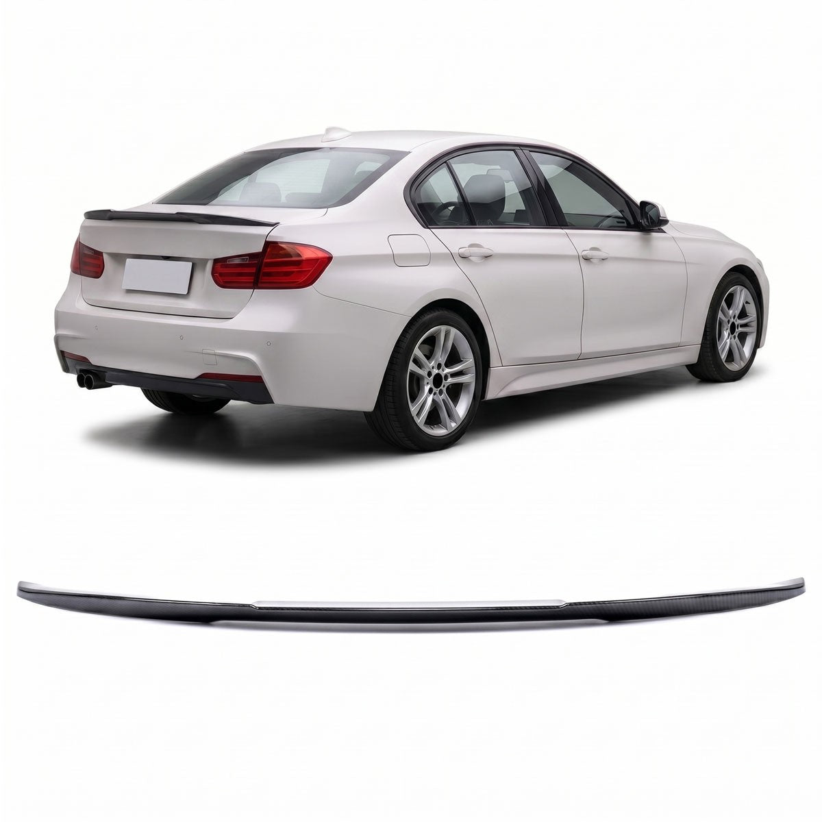 Heckspoiler Carbon-Optik passend für BMW 3er F30 Limousine 2011-2018