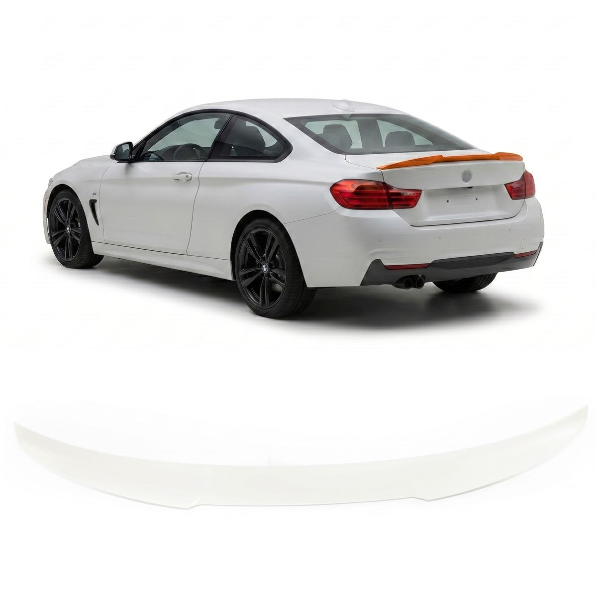 Kofferraumspoiler lackierbar passend für BMW 4er (F32) Coupé 2013-2020