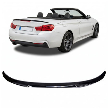Kofferraumspoiler Hochglanz Schwarz passend für BMW 4er F33 Cabrio 2013-2020