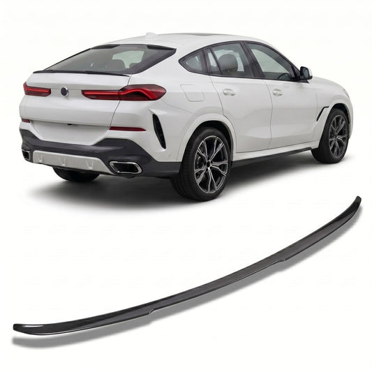 Kofferraumspoiler Hochglanz Schwarz passend für BMW X6 G06 2019-