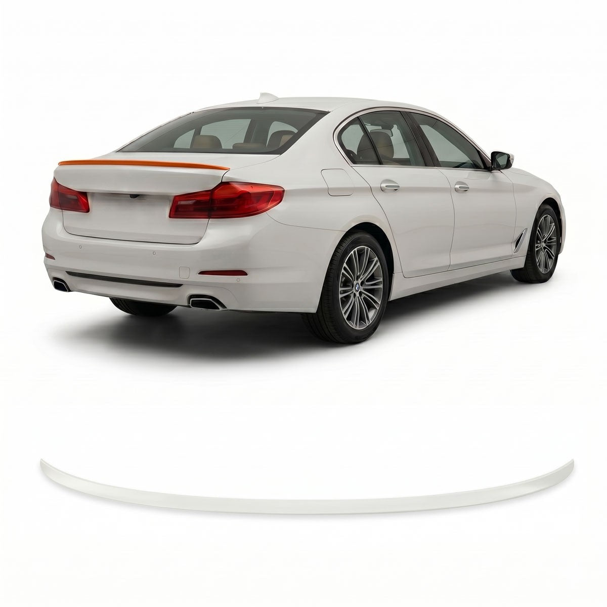 Kofferraumspoiler lackierbar passend für BMW 5er G30 F90 2016-2023