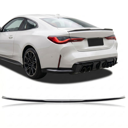Kofferraumspoiler Hochglanz Schwarz passend für BMW 4er G22 G82 Coupé 2020-