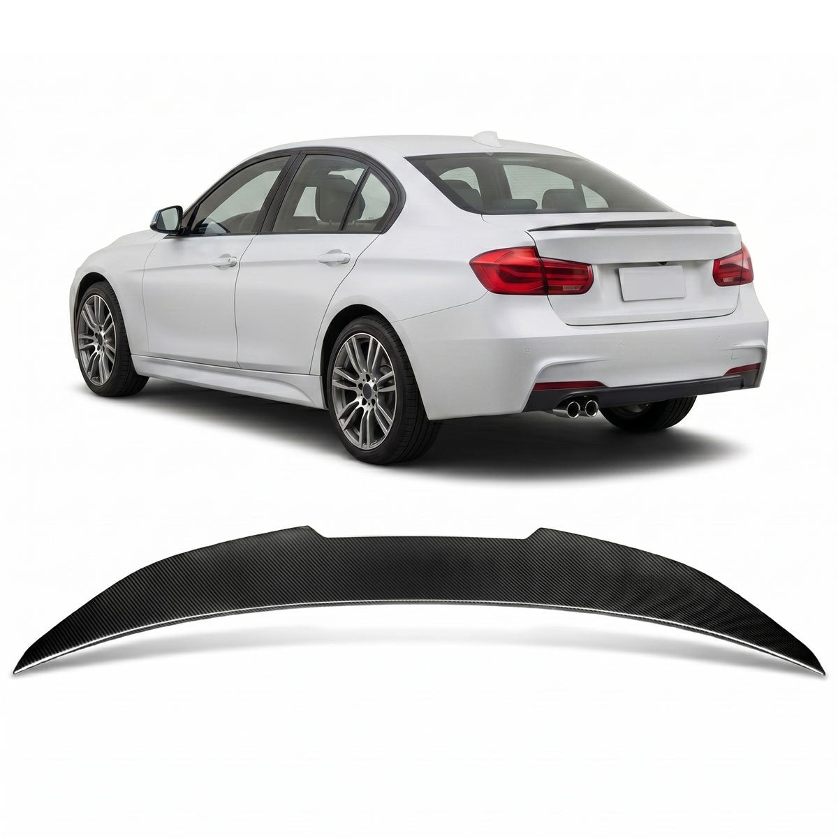 Heckspoiler Carbonfaser passend für BMW 3er F30 2011-2018
