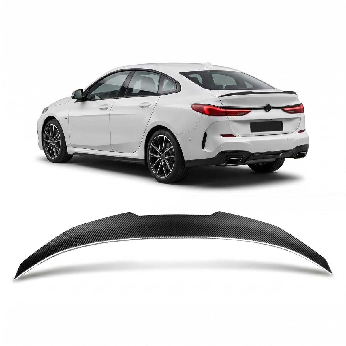 Kofferraumspoiler Carbon passend für BMW 2er F44 Gran Coupe 2020+
