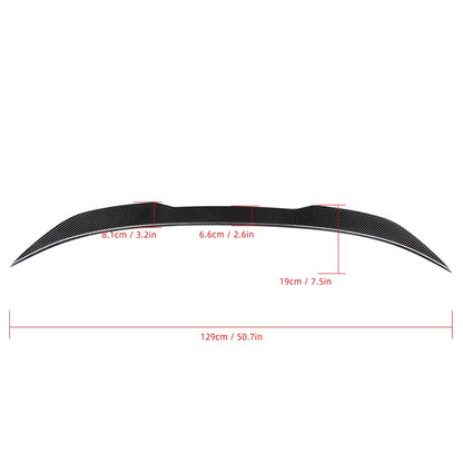 Kofferraumspoiler Carbonfaser passend für BMW 5er G30 F90 2016-2023