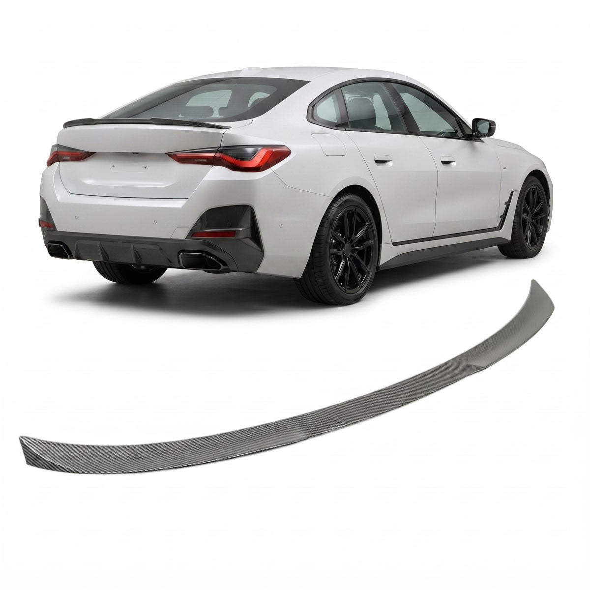 Sport Performance Kofferraumspoiler Carbon-Optik passend für BMW 4 (G26) 2021-heute